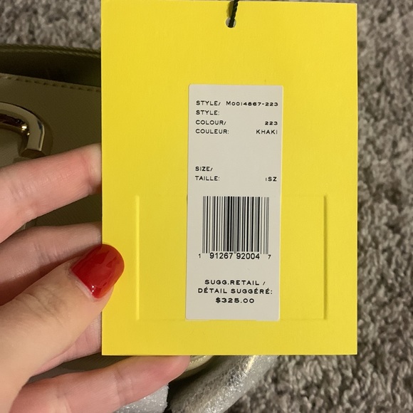 NWT Marc Jacobs Khaki Snapshot bag - Picture 3 of 3